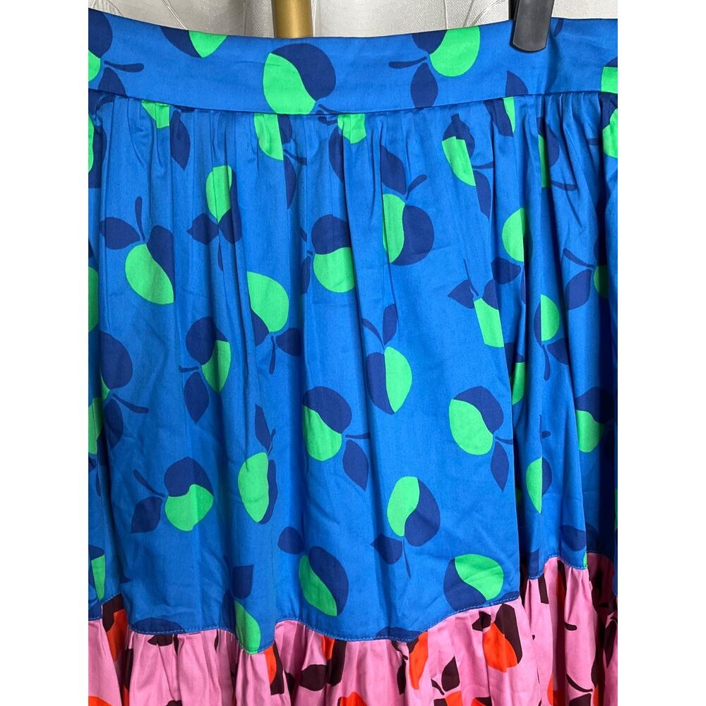 NWOT Kate Spade New York 3 Tiered Midi/Maxi Skirt, Size 10, MSRP $298 - Picture 3 of 11